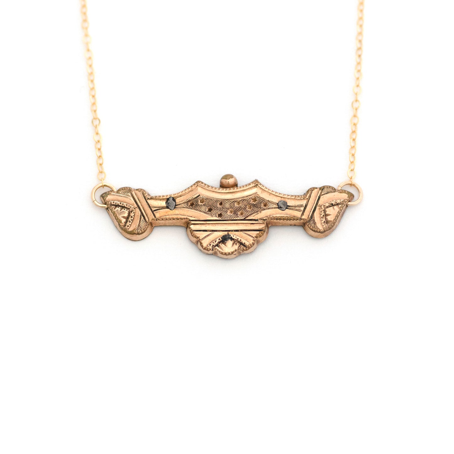 Edwardian Bar Pin Necklace