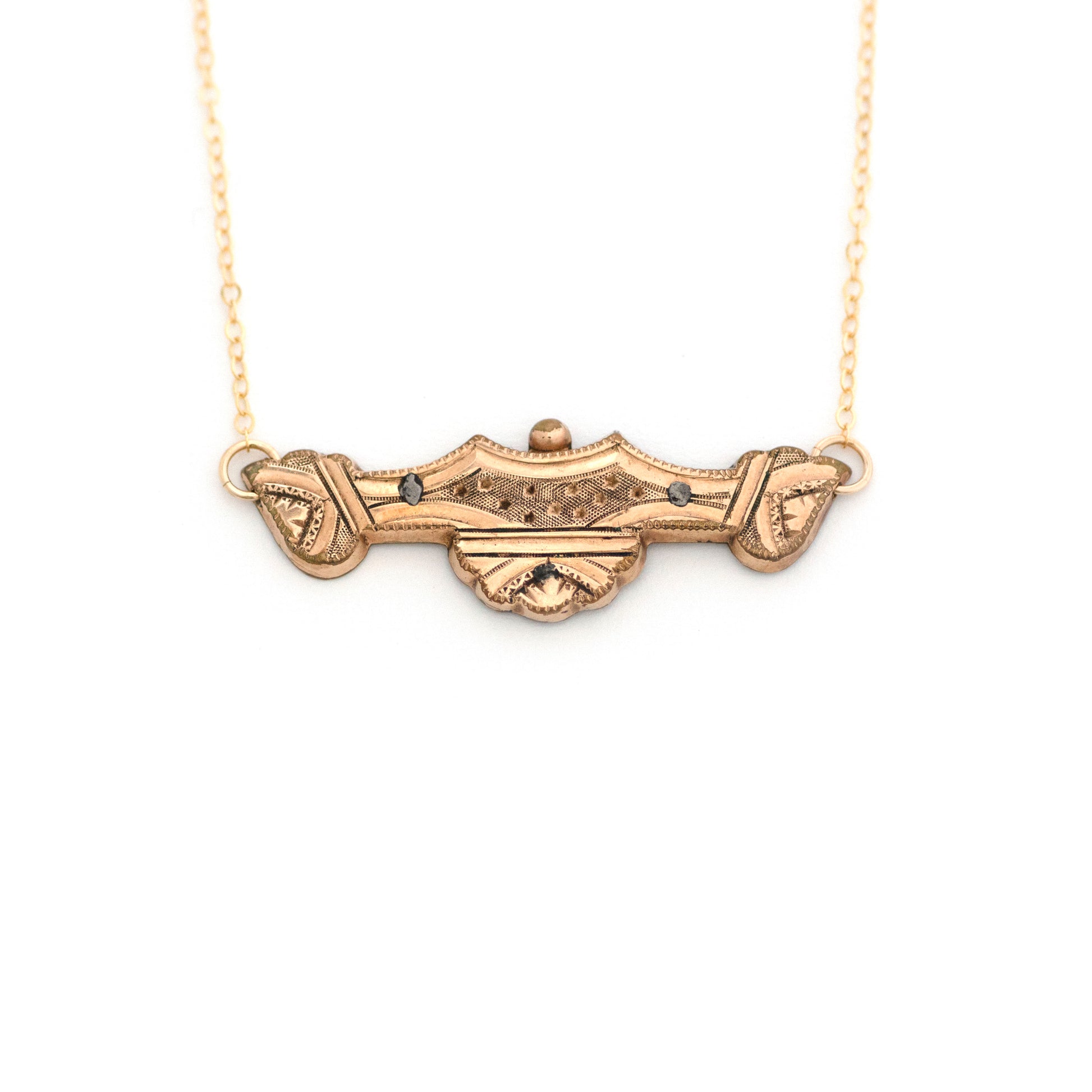 Edwardian Bar Pin Necklace