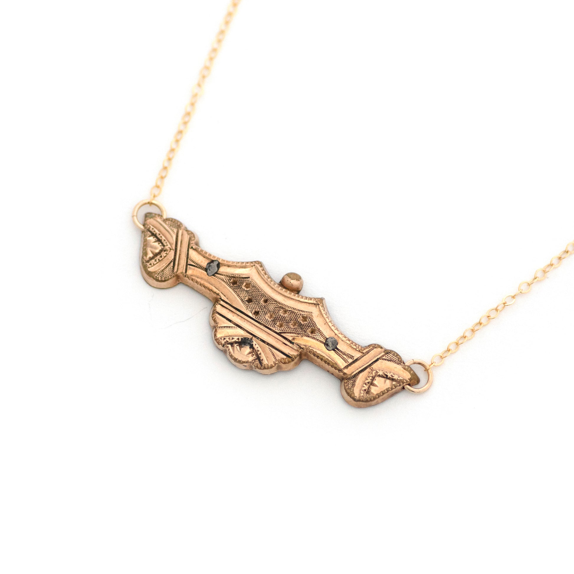 Edwardian Bar Pin Necklace