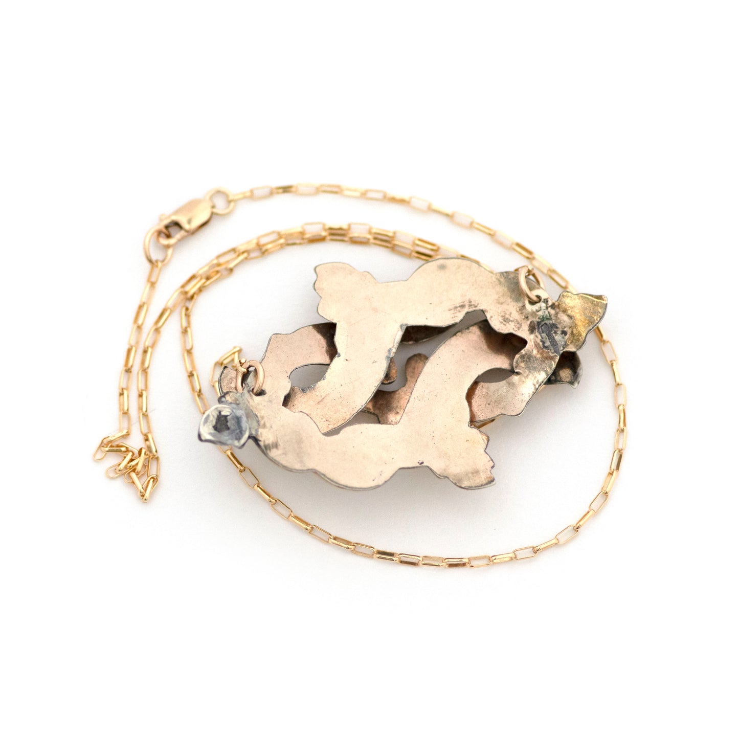 Driftwood Branches Antique Victorian Necklace