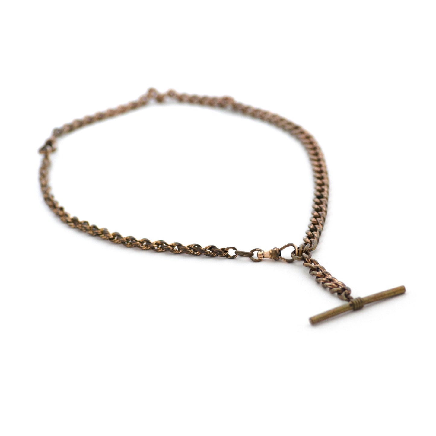 Antique Victorian Toggle Bar Assemblage Necklace