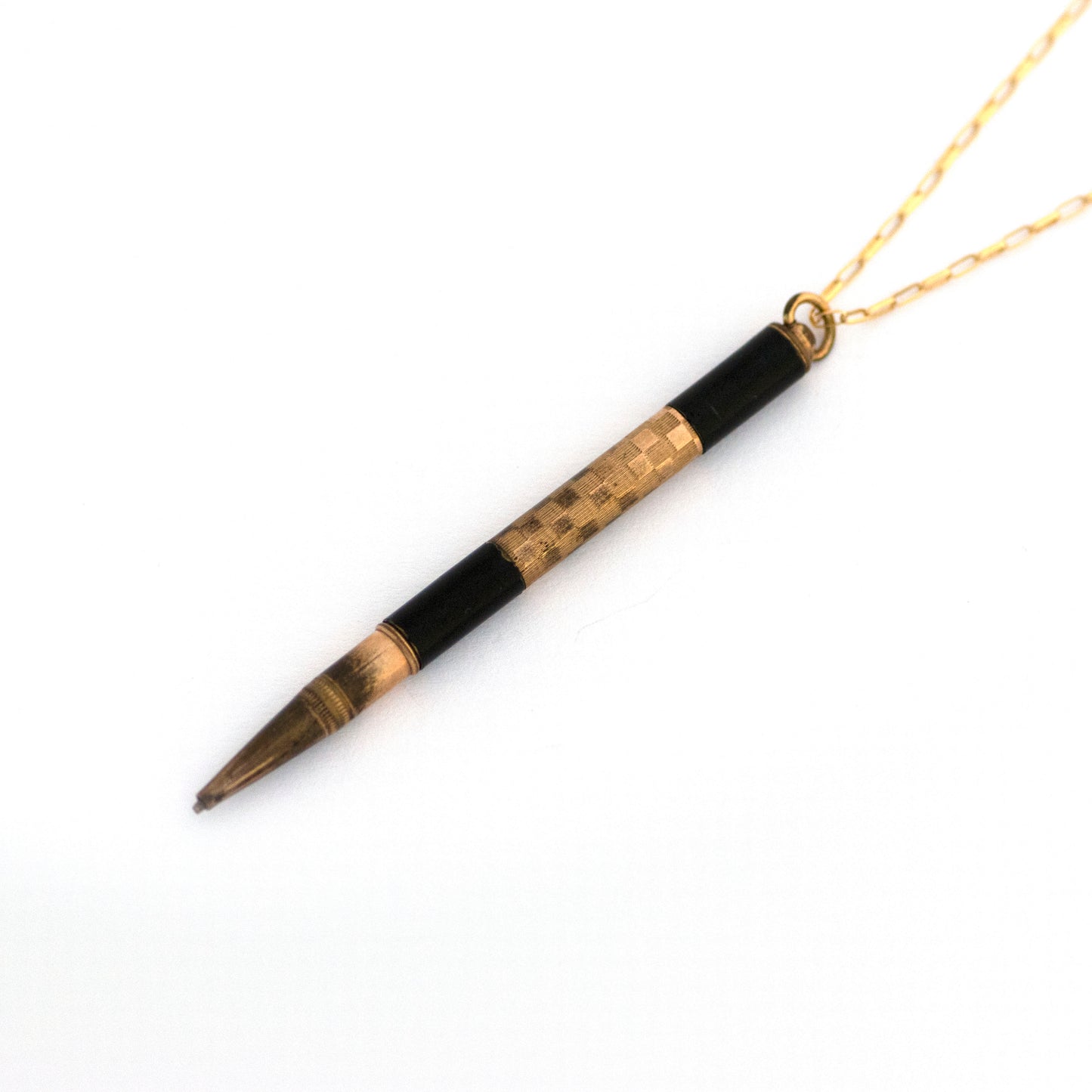Antique Mechanical Pencil Pendant