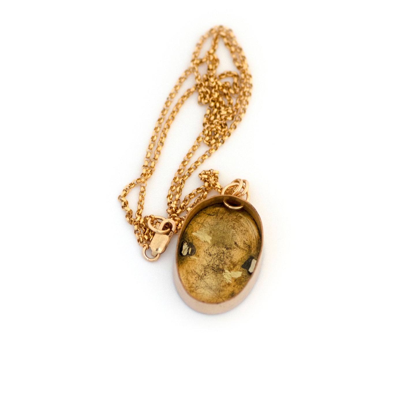 Victorian Dove Olive Branch Cuff Link Necklace