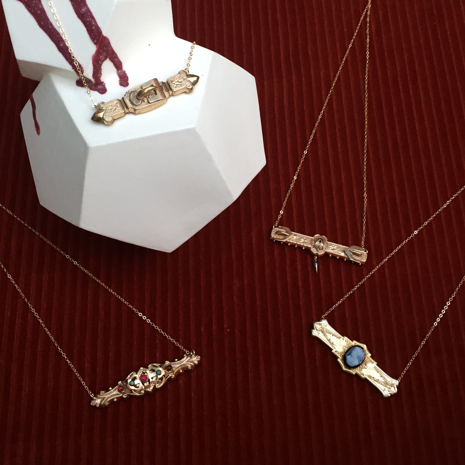 Lily Henry Jewelry Repurposed Upcycled Antique Conversion Jewelry