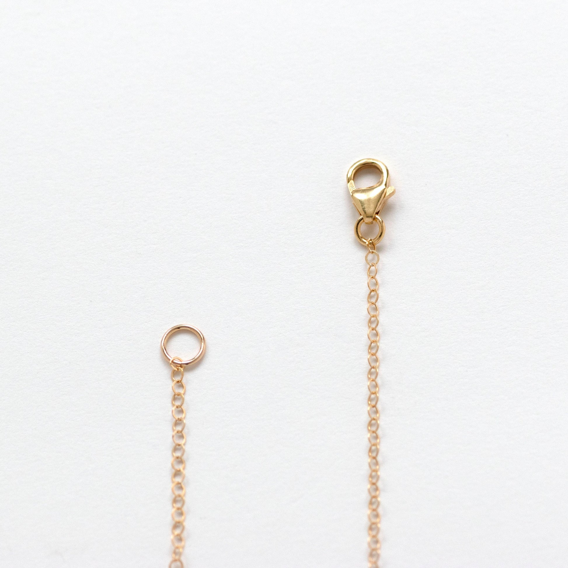 14k gold filled chain and lobster clasp