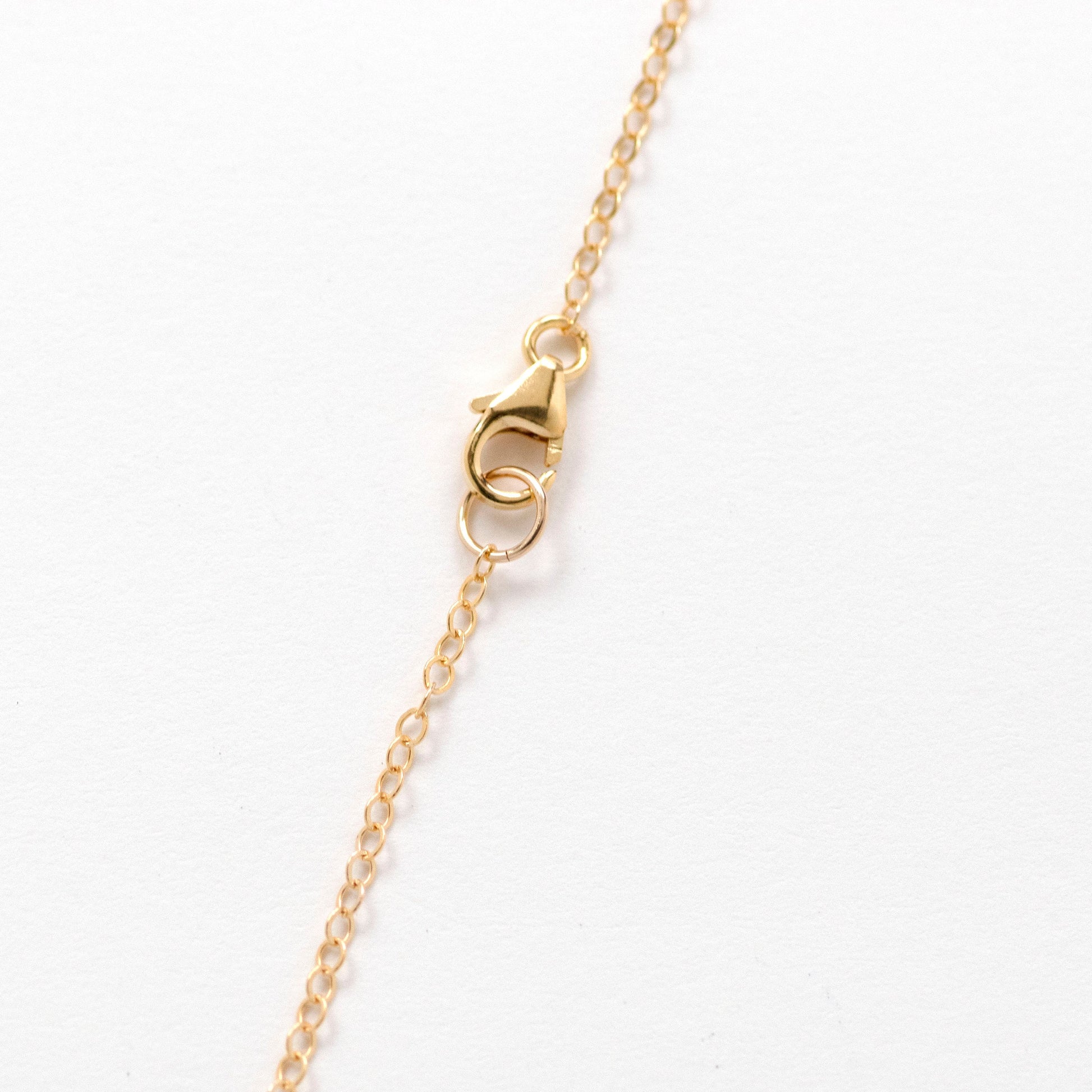14k gold filled chain with lobster clasp